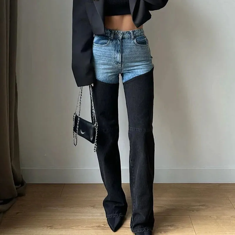 Dynamic Patchwork Pants