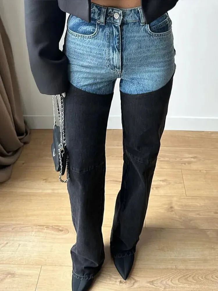 Dynamic Patchwork Pants