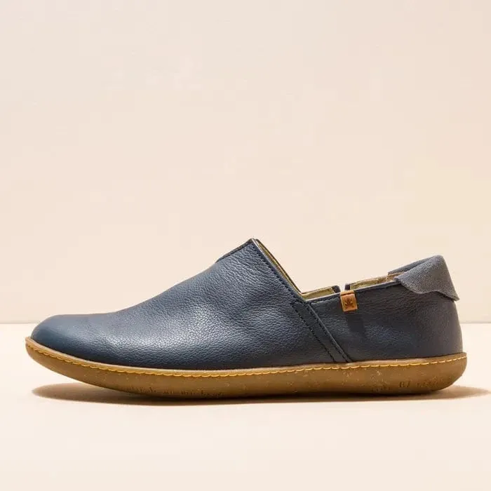 El Naturalista Women's El Viajero Slip Ons- Natural Grain Ocean