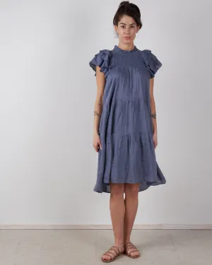 eleanor tiered dress - slate