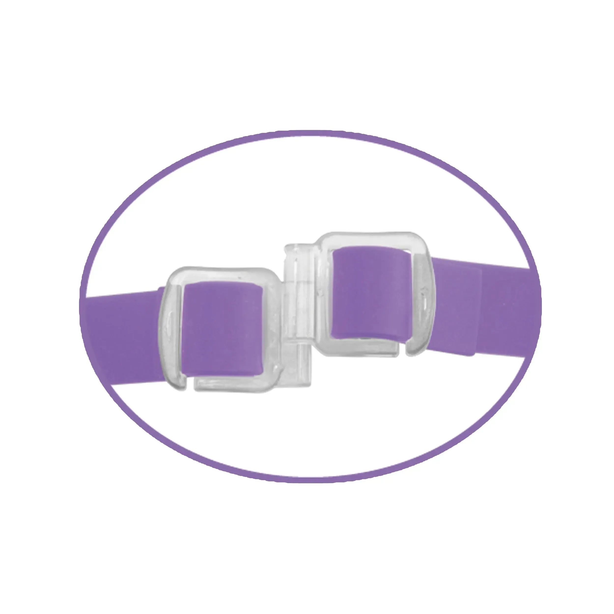 Fetish Fantasy Elite Vibrating Double Delight Strap-on - Purple