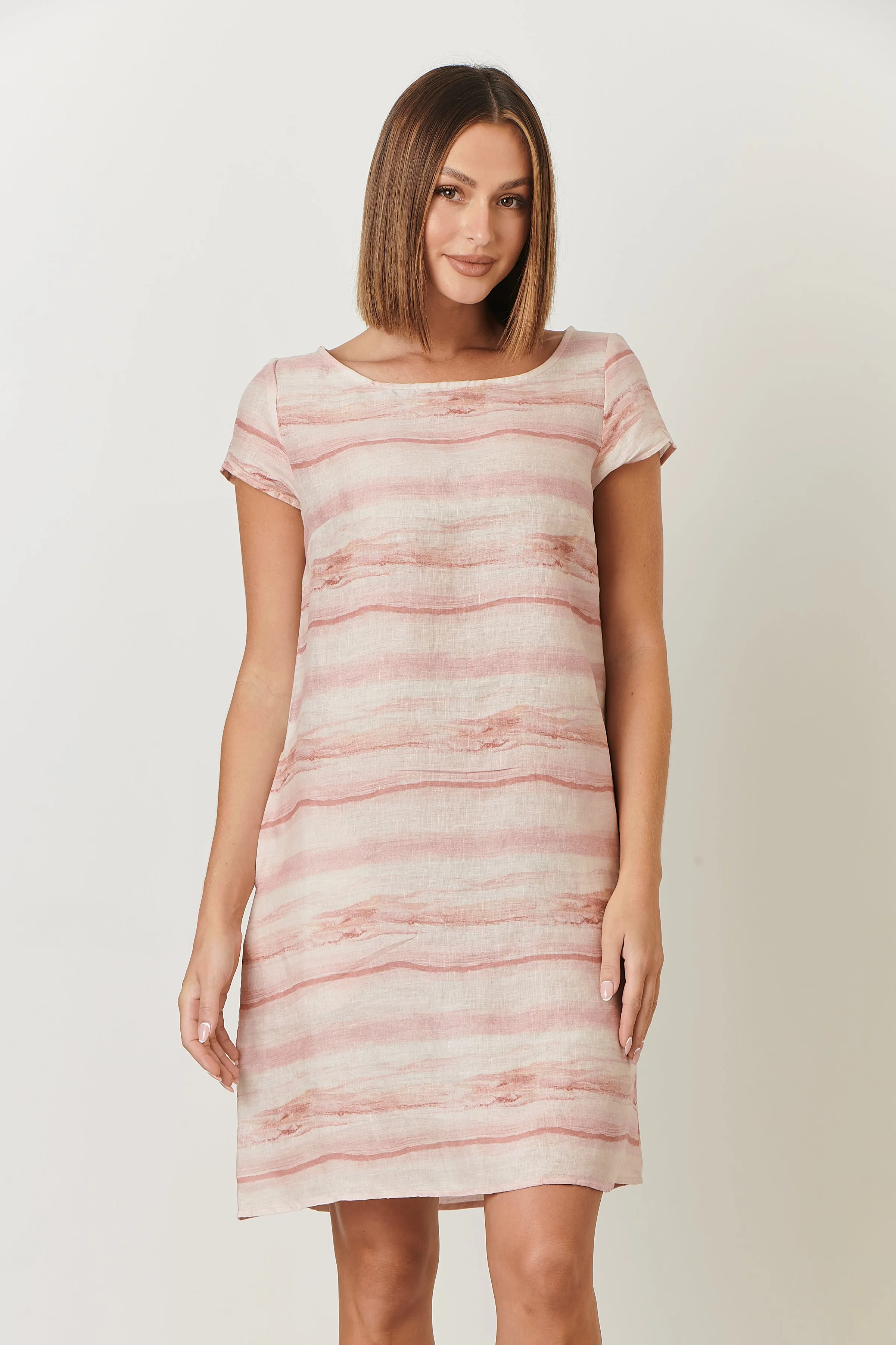 GA237 Shift Dress in Chintz Mirage