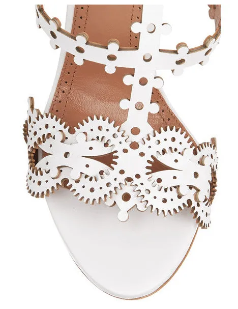 Gear Simple Style Open Toe Straps Stiletto High Heel Sandals