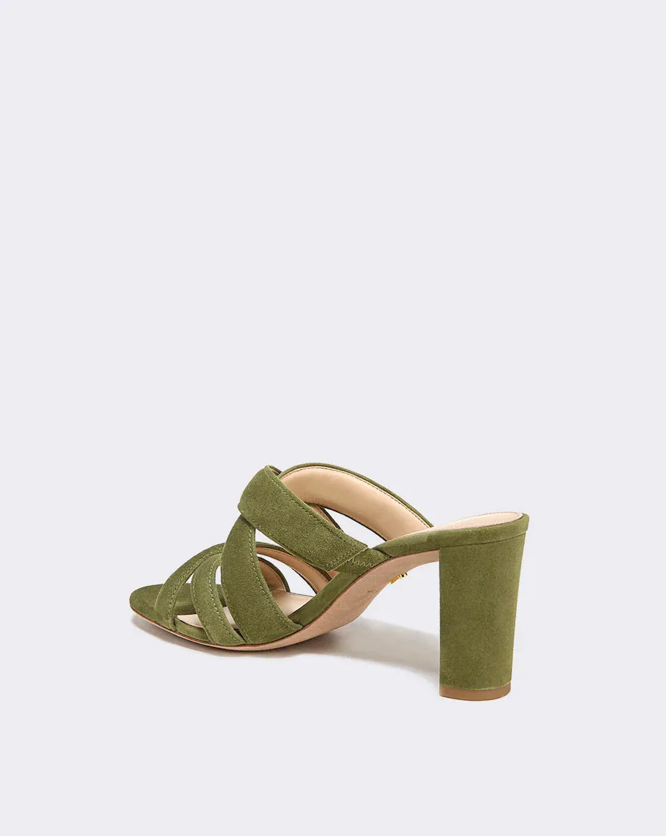 Ginny Sandal - Palm Green