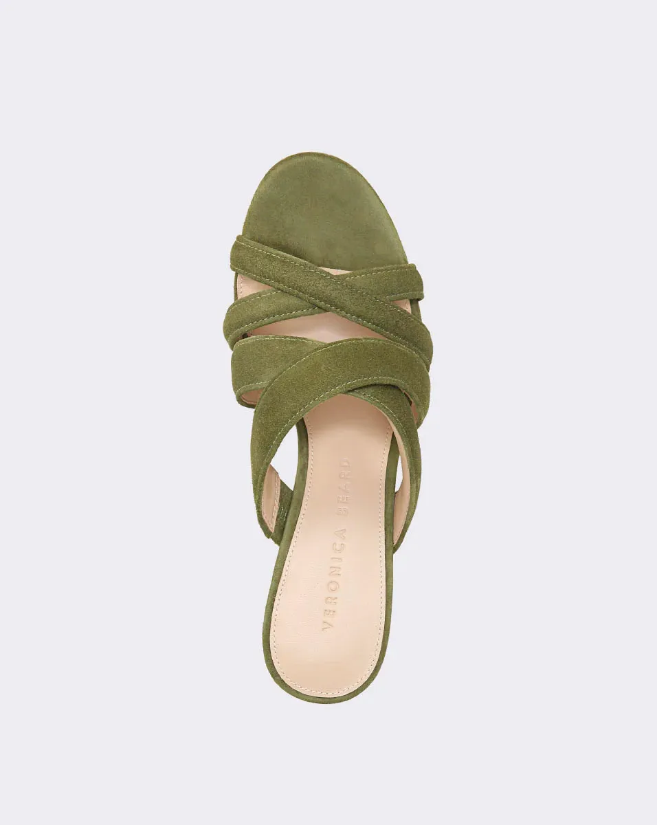 Ginny Sandal - Palm Green