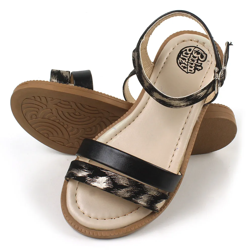 Girls Sandal 40-20 - Black/Gold