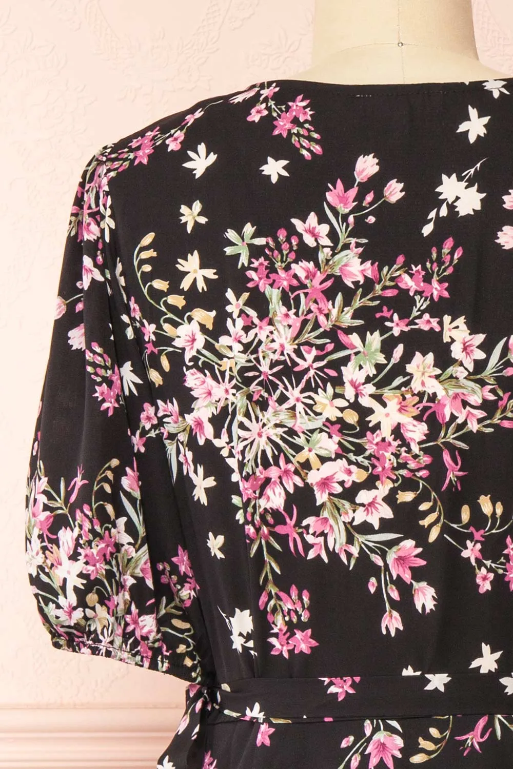 Gladenbach | Floral High Low Wrap Dress