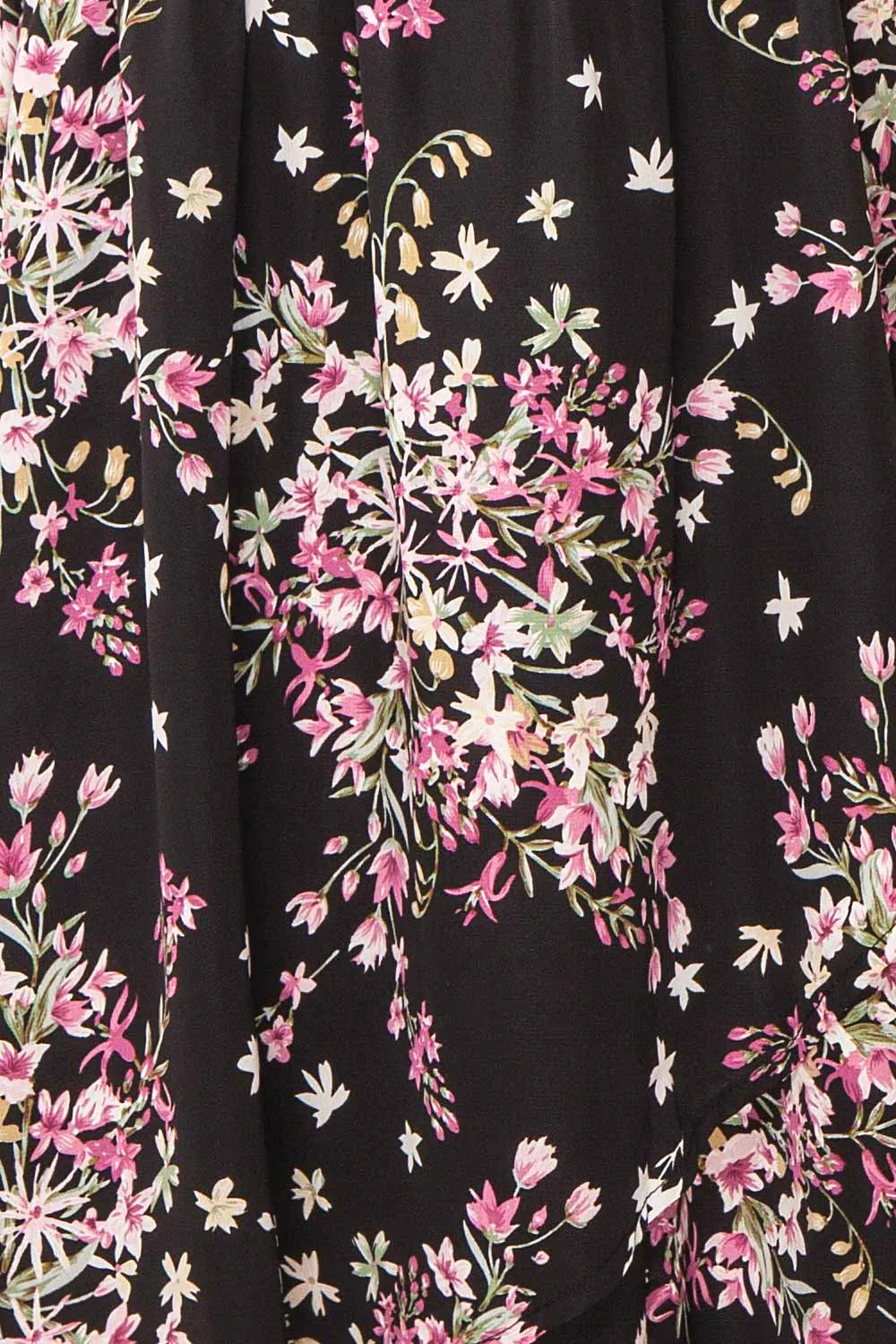 Gladenbach | Floral High Low Wrap Dress