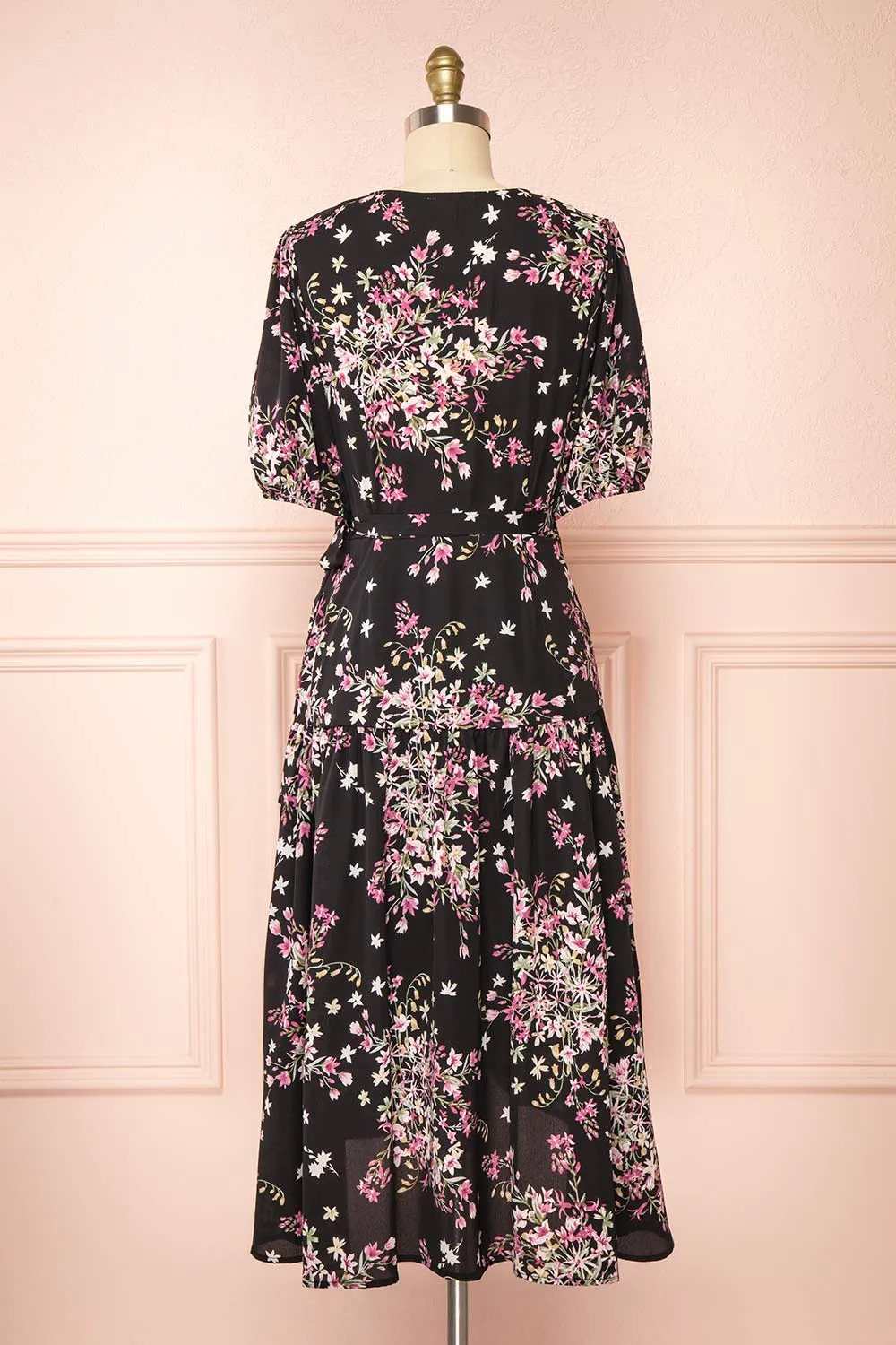 Gladenbach | Floral High Low Wrap Dress