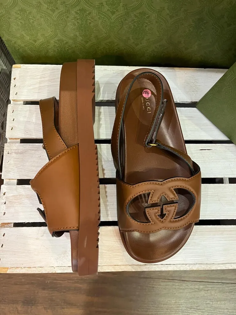 Gucci Cosmos Softy Sandals - Size 40.5