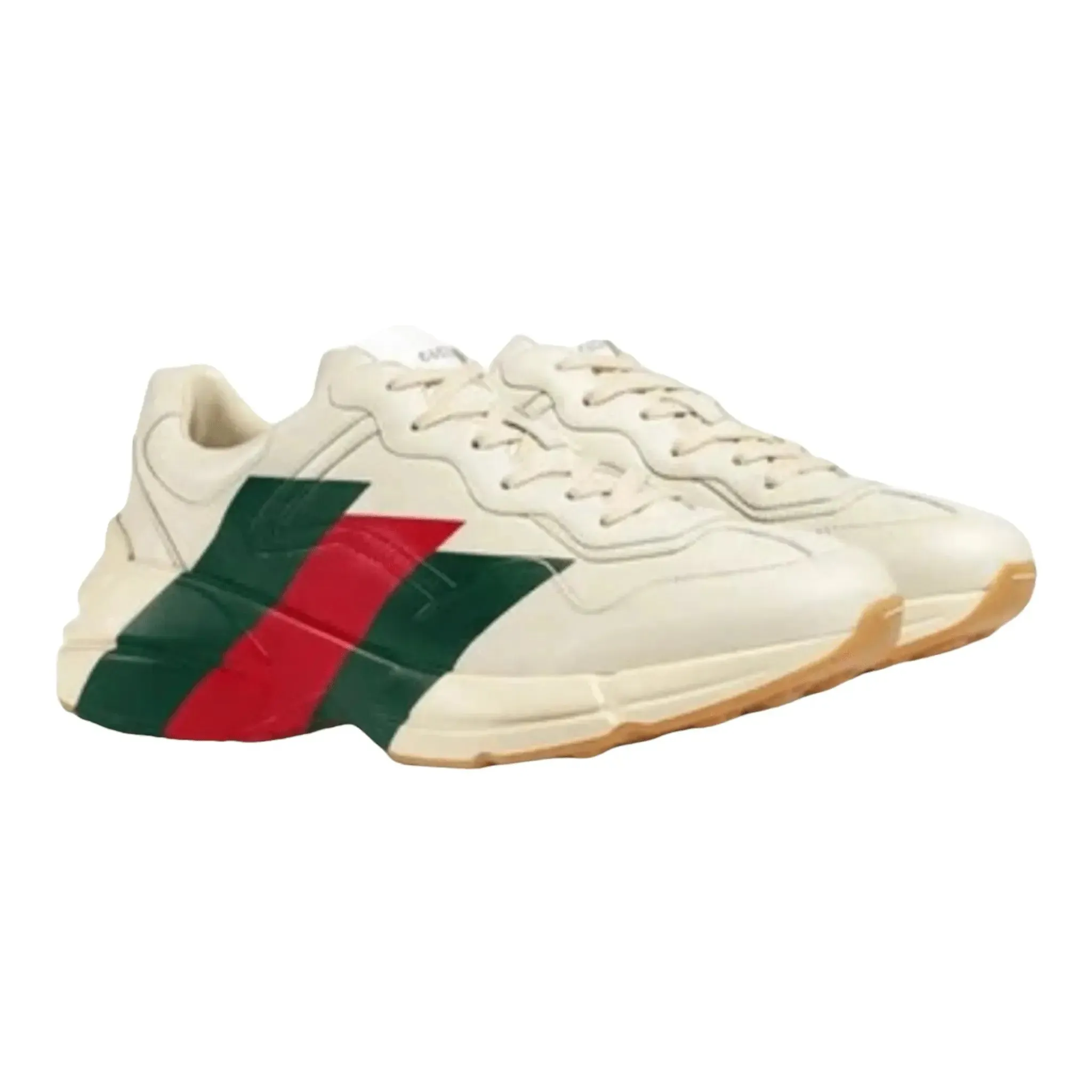 Gucci Rhyton Web Print Sneakers