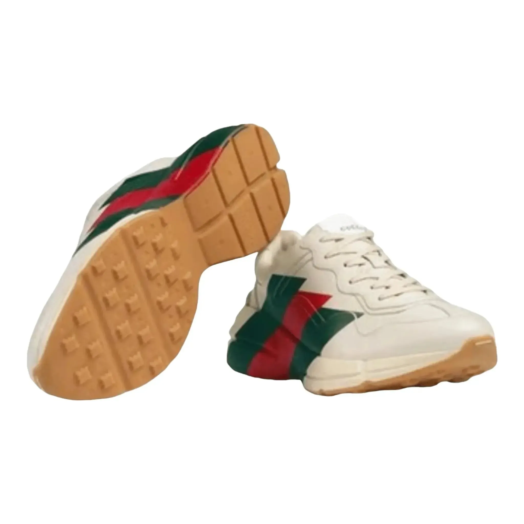 Gucci Rhyton Web Print Sneakers