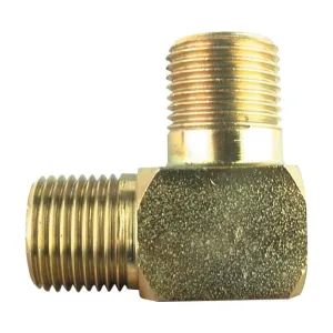 Hydraulic Adaptor 1/2'' BSP Male x 1/2'' BSP Male 90° Compact Elbow | Sparex Part No.S.14123