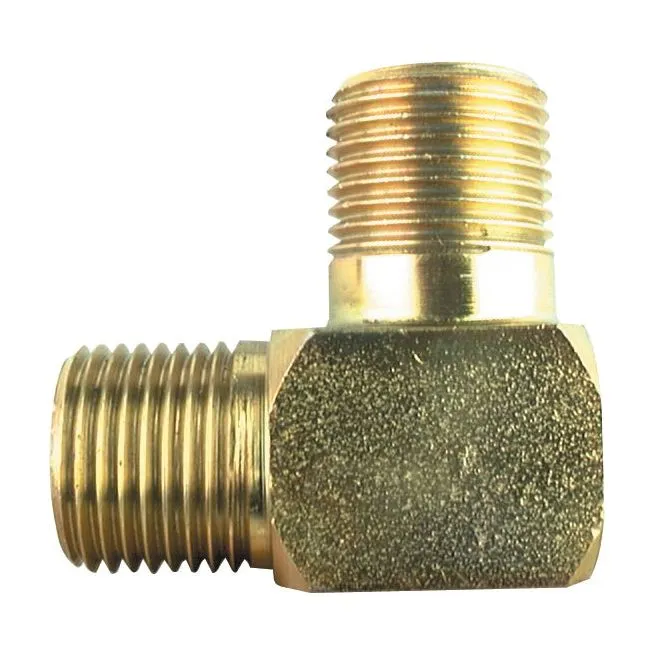 Hydraulic Adaptor 1/2'' BSP Male x 1/2'' BSP Male 90° Compact Elbow | Sparex Part No.S.14123