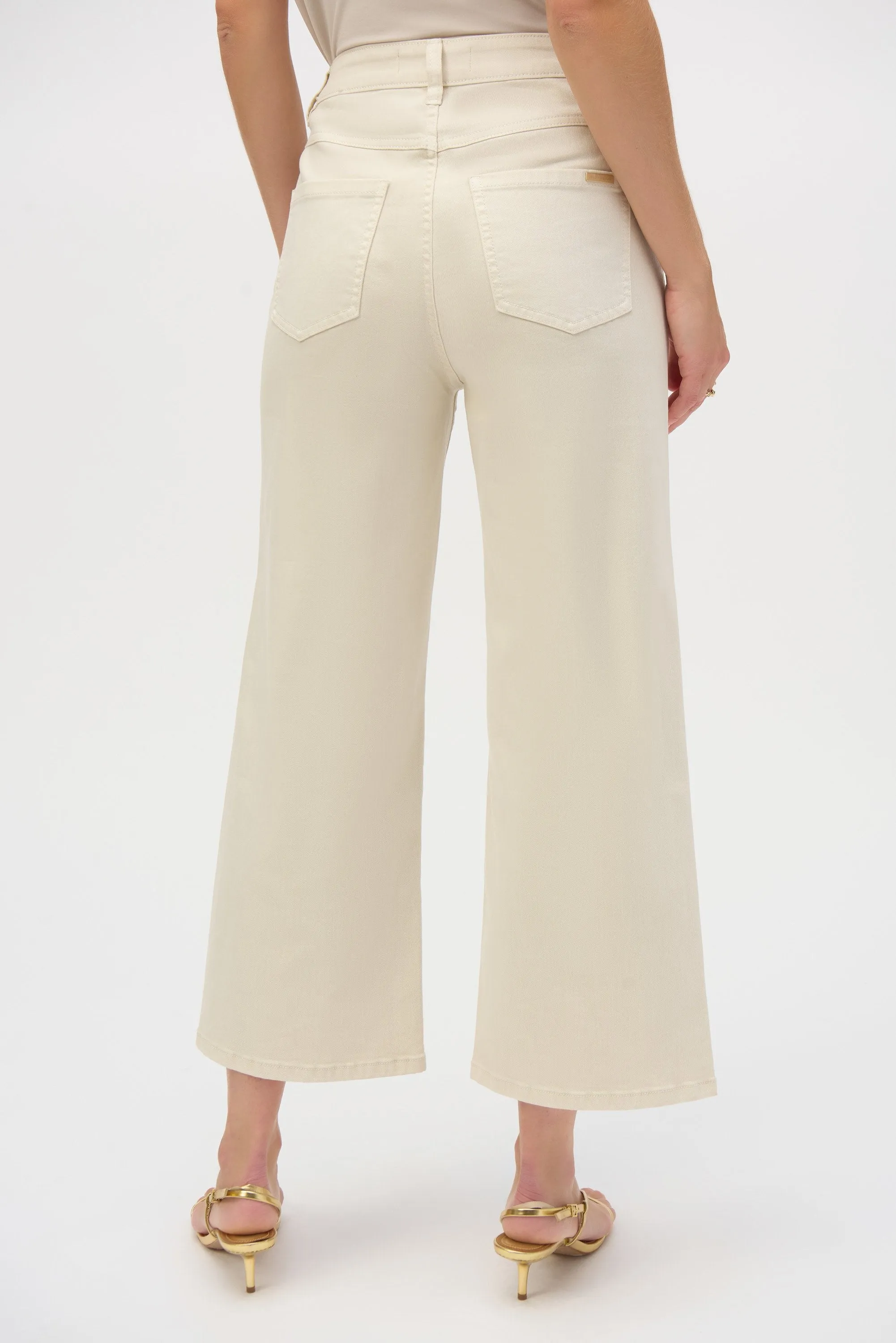 Joseph Ribkoff Stretch Culotte Greige Jeans