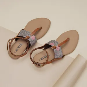 Kadapa Garden T Strap Sandal