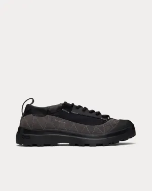 Kalt Black Low Top Sneakers