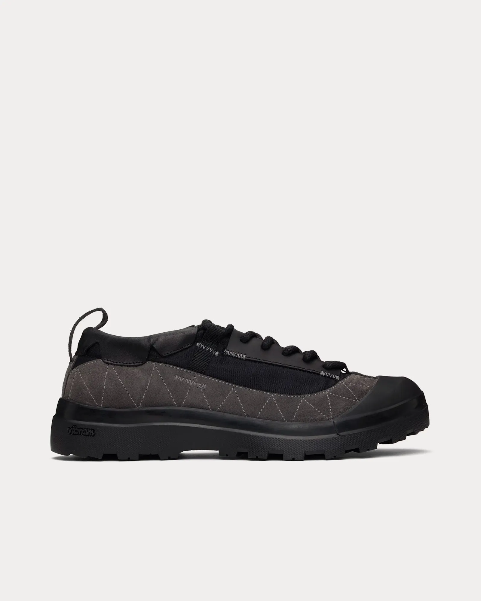 Kalt Black Low Top Sneakers