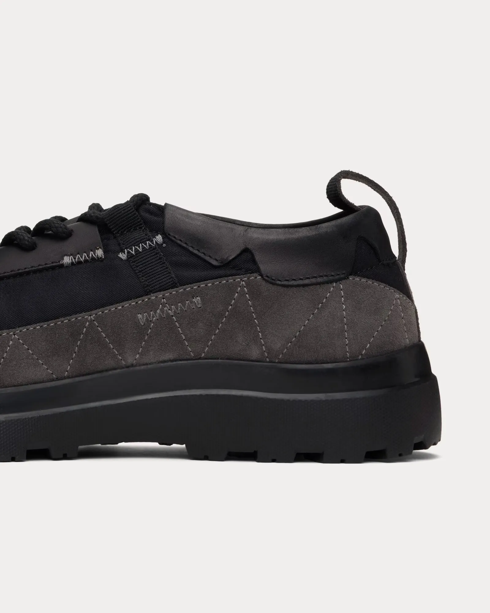 Kalt Black Low Top Sneakers