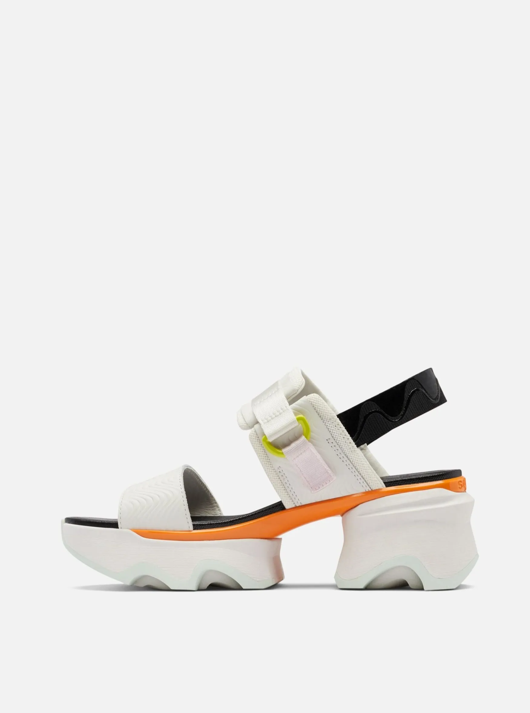 Kinetic Impact Slingback Heel Sandal [Sea Salt/Black]