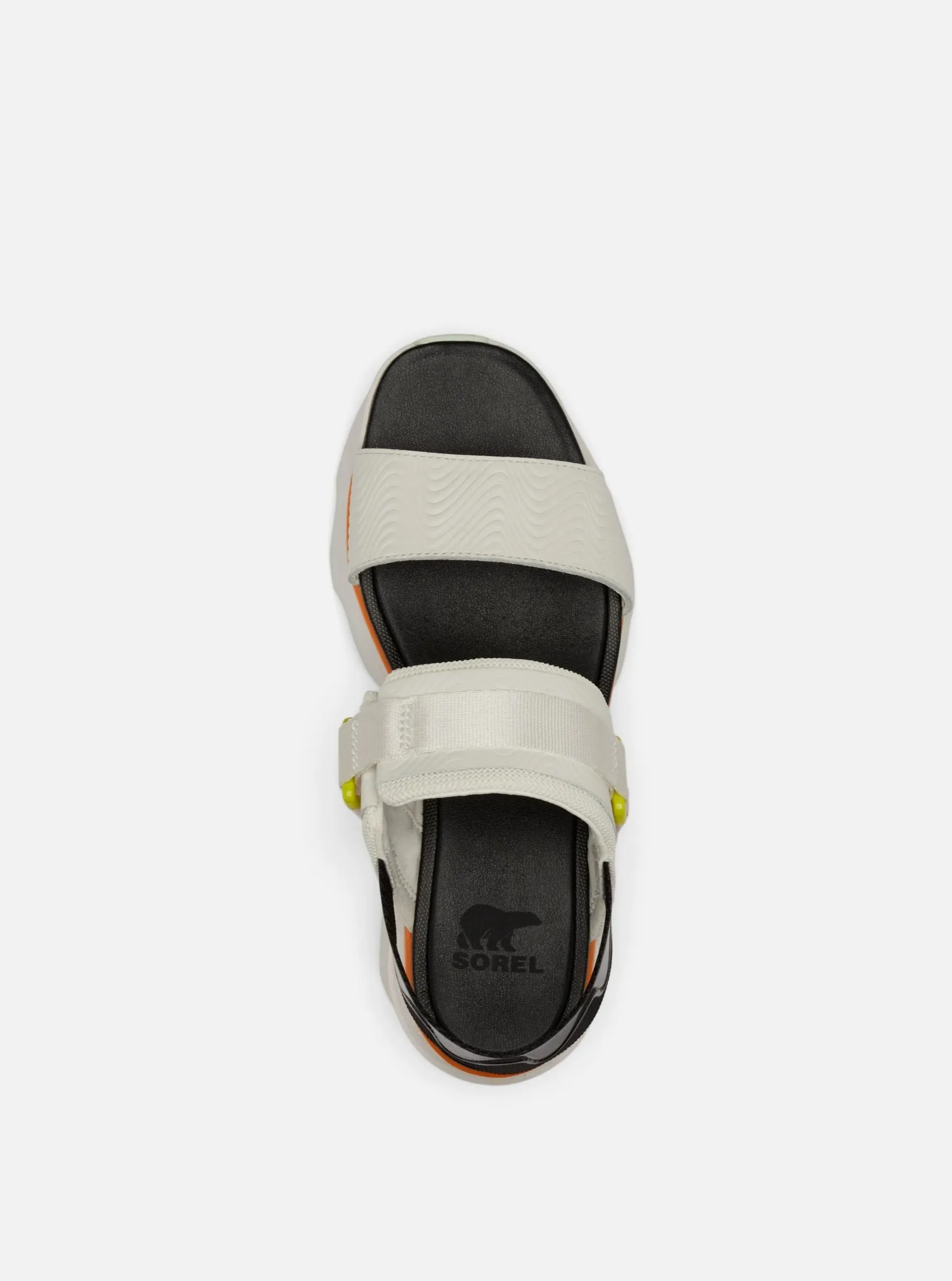 Kinetic Impact Slingback Heel Sandal [Sea Salt/Black]