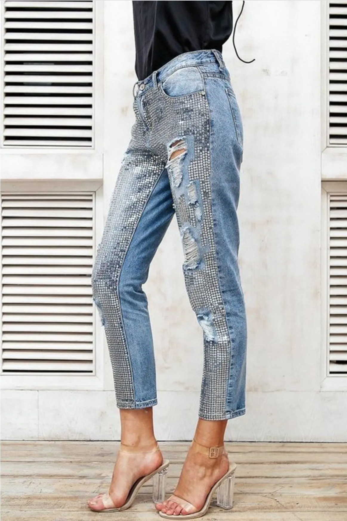 Kylie Sequence Jeans
