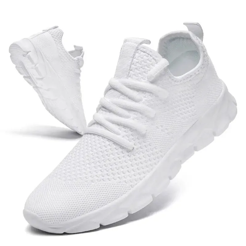 Lightweight Casual Men's Shoes Anti-slip Comfort Breathable Sneakers Outdoor Running Shoes for Men Push Size Mesh Footwear