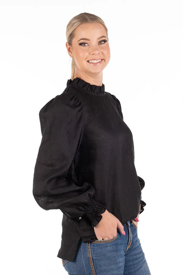 Linen Collection - LC36-15 Black Linen