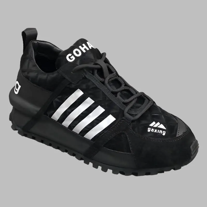 Loafer Sneakers: Chunky Cross-tied Shoes