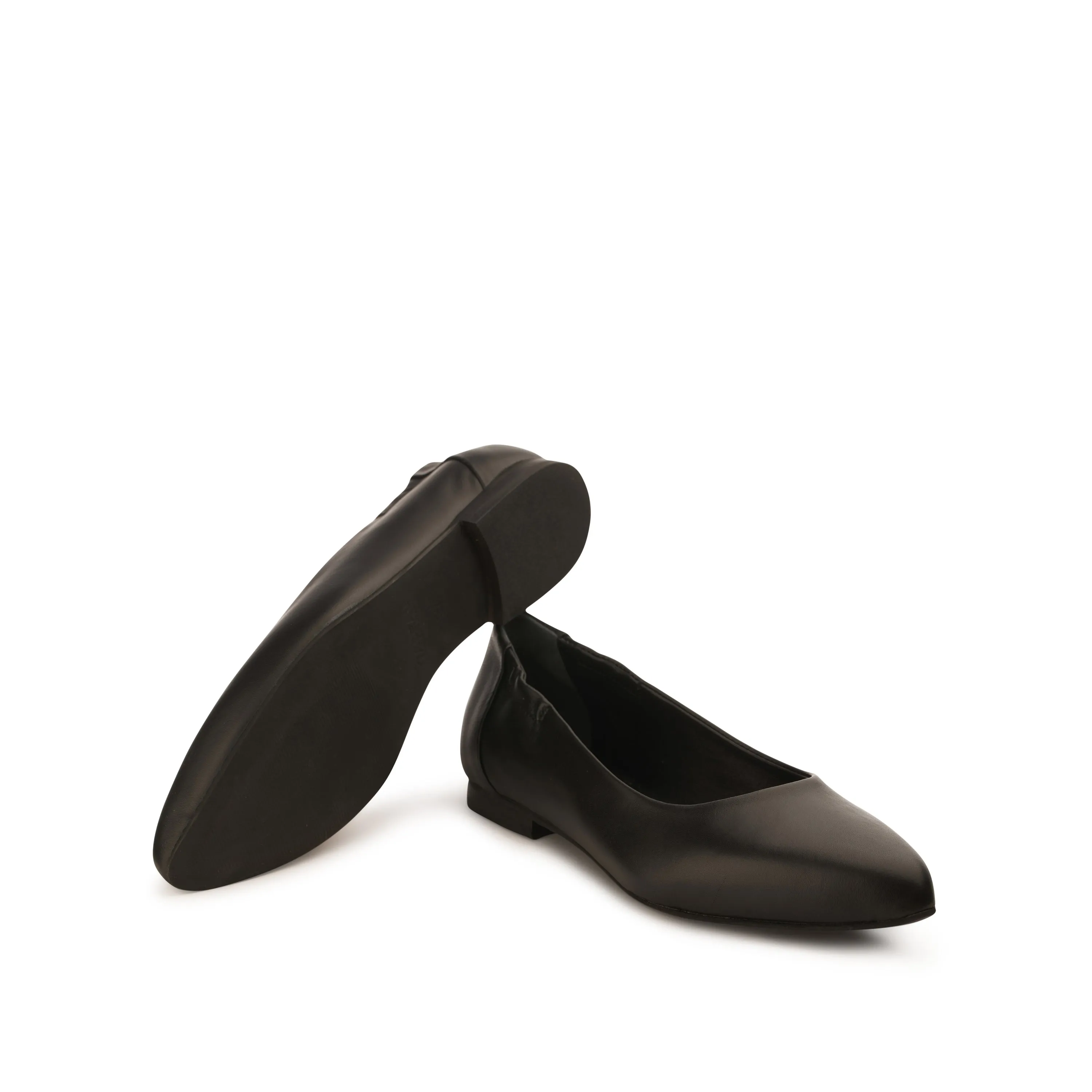 Mara Flexlite Flats Jet Black