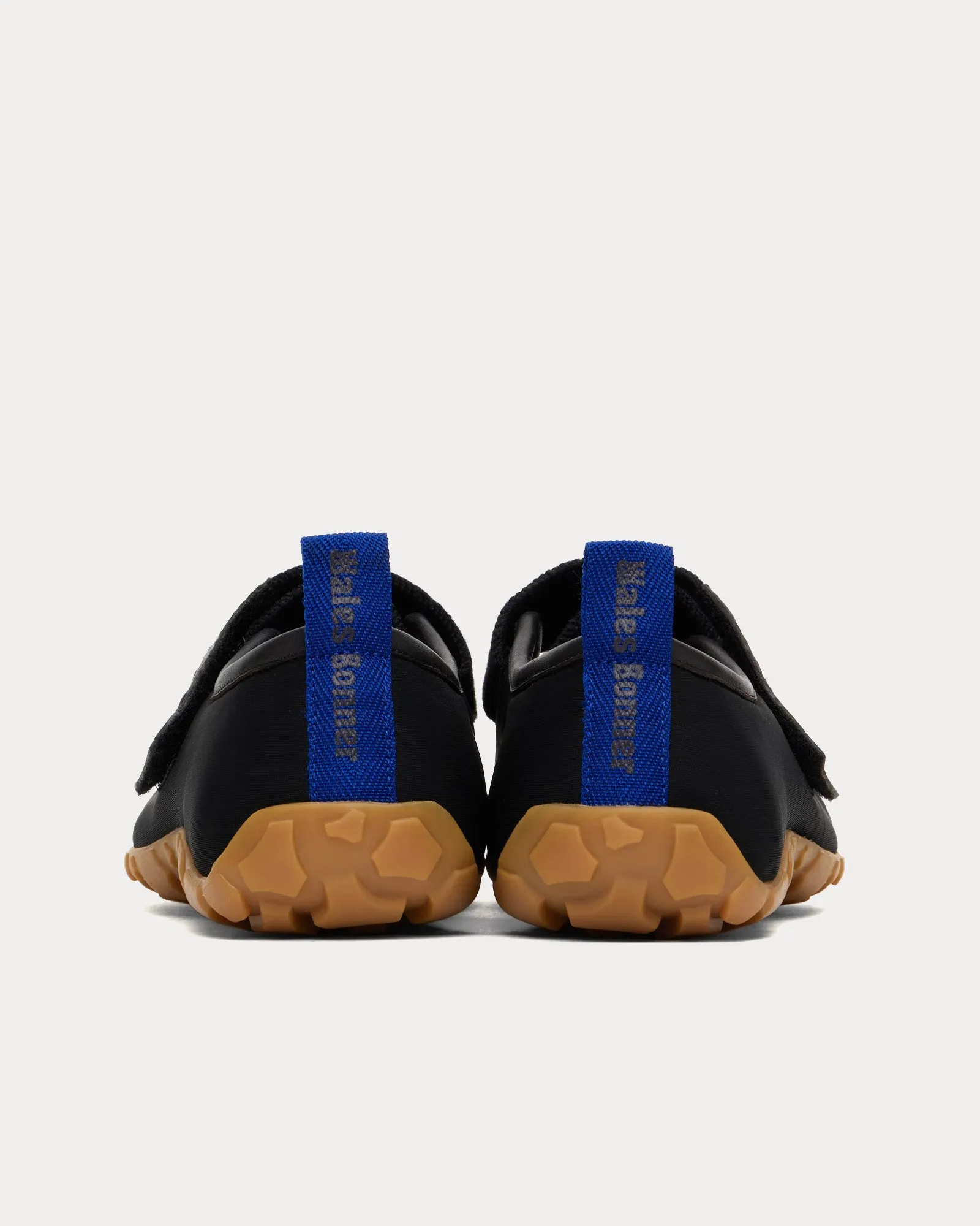 Mary-Jane Flat Black Slip On Sneakers