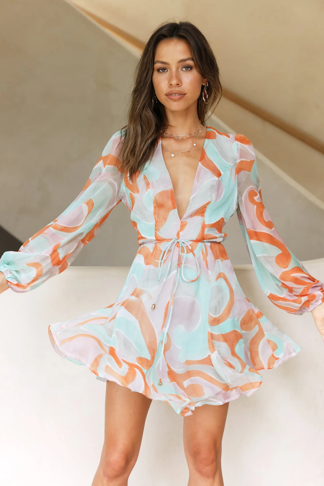 Maxima Dress Green