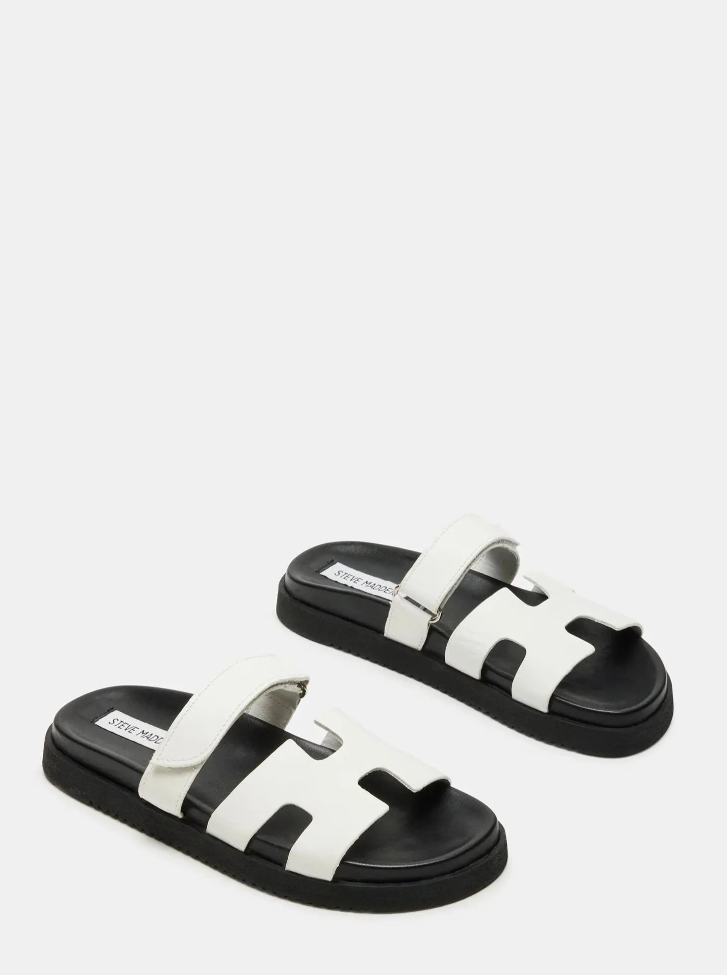 Mayven Steve Madden [Wht/Blk-MAYV01S1]