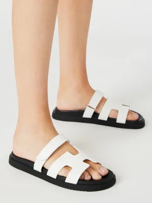 Mayven Steve Madden [Wht/Blk-MAYV01S1]