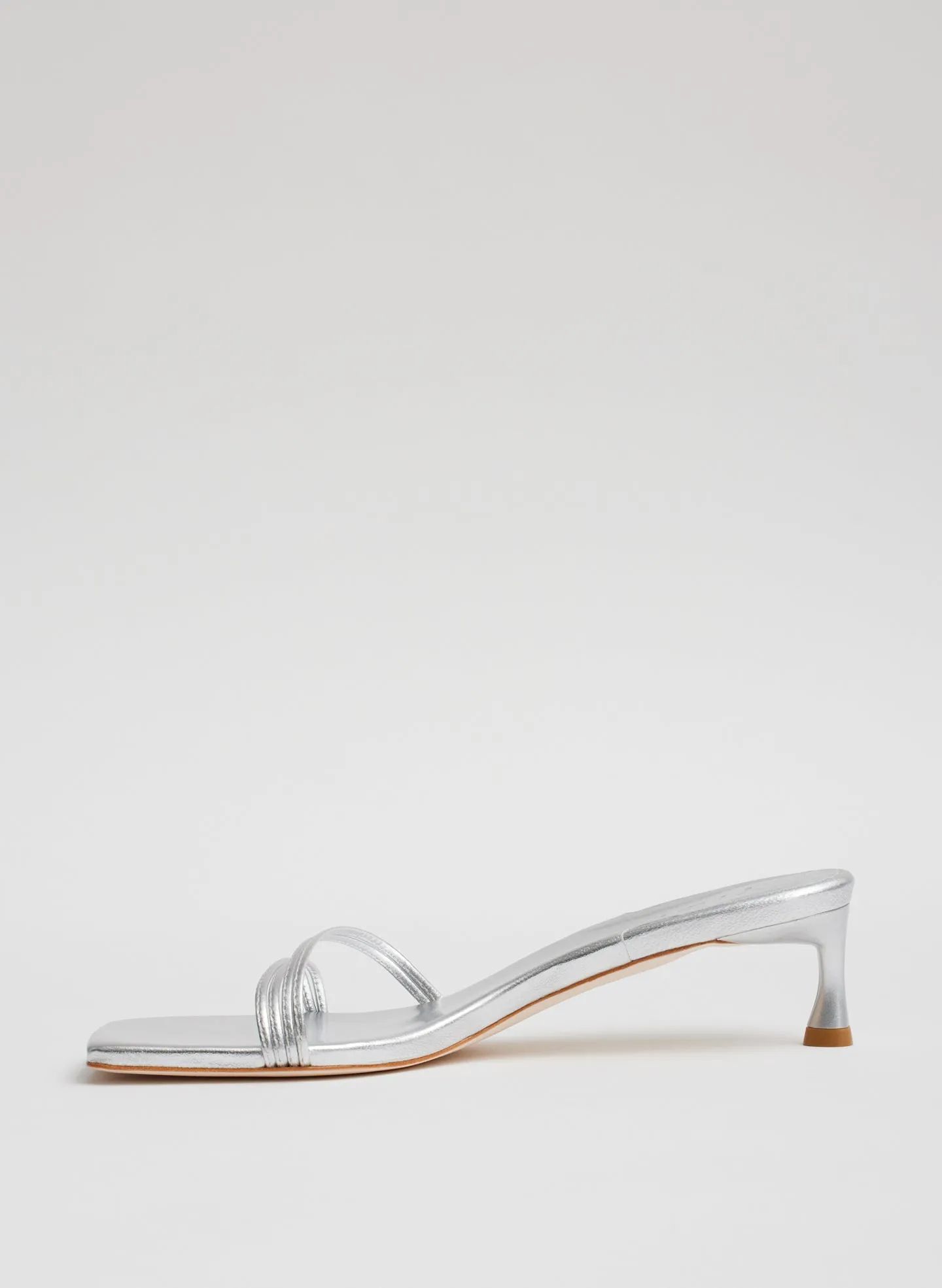 Metallic Nappa Jim Sandal