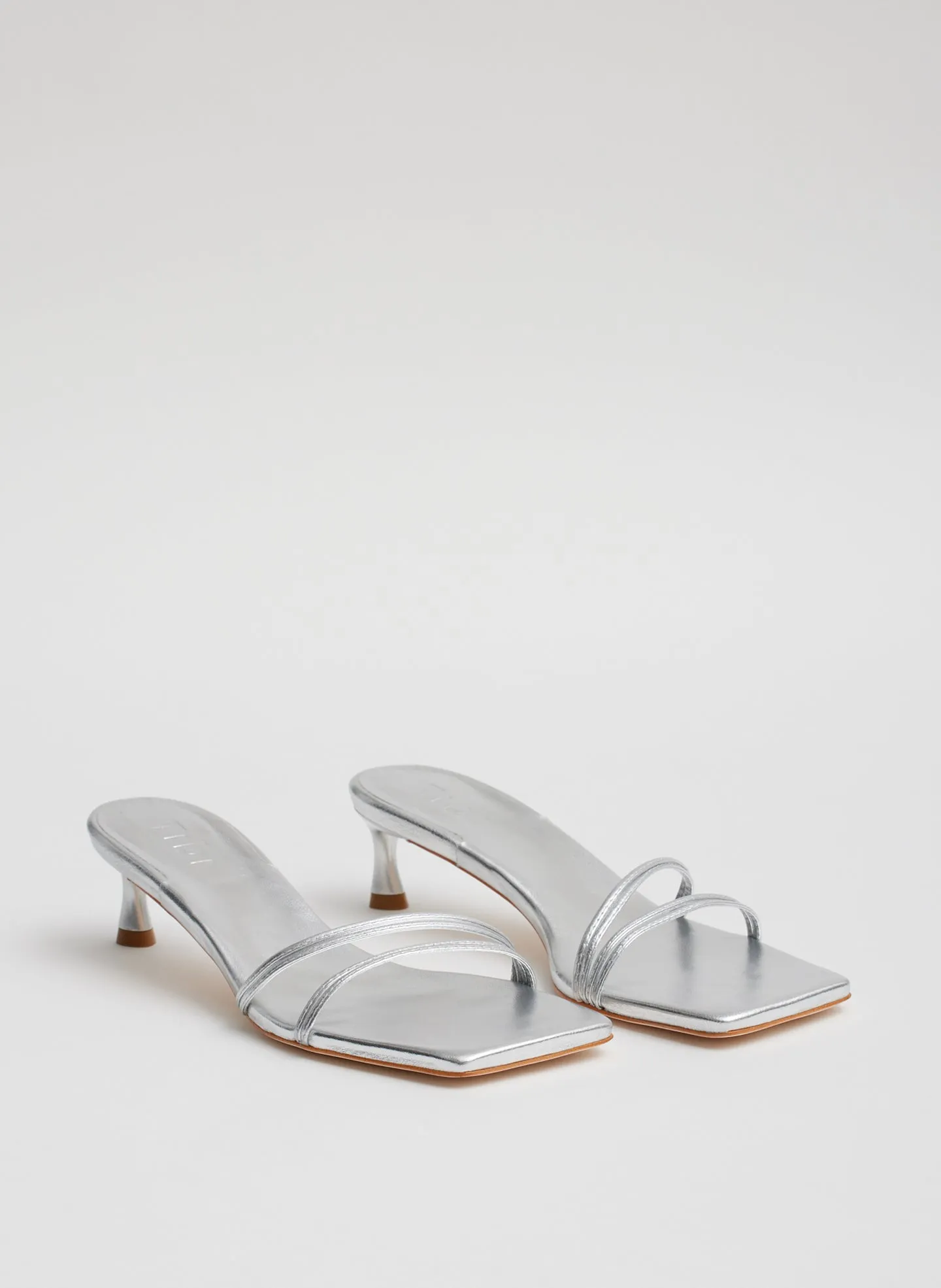 Metallic Nappa Jim Sandal