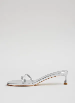 Metallic Nappa Jim Sandal