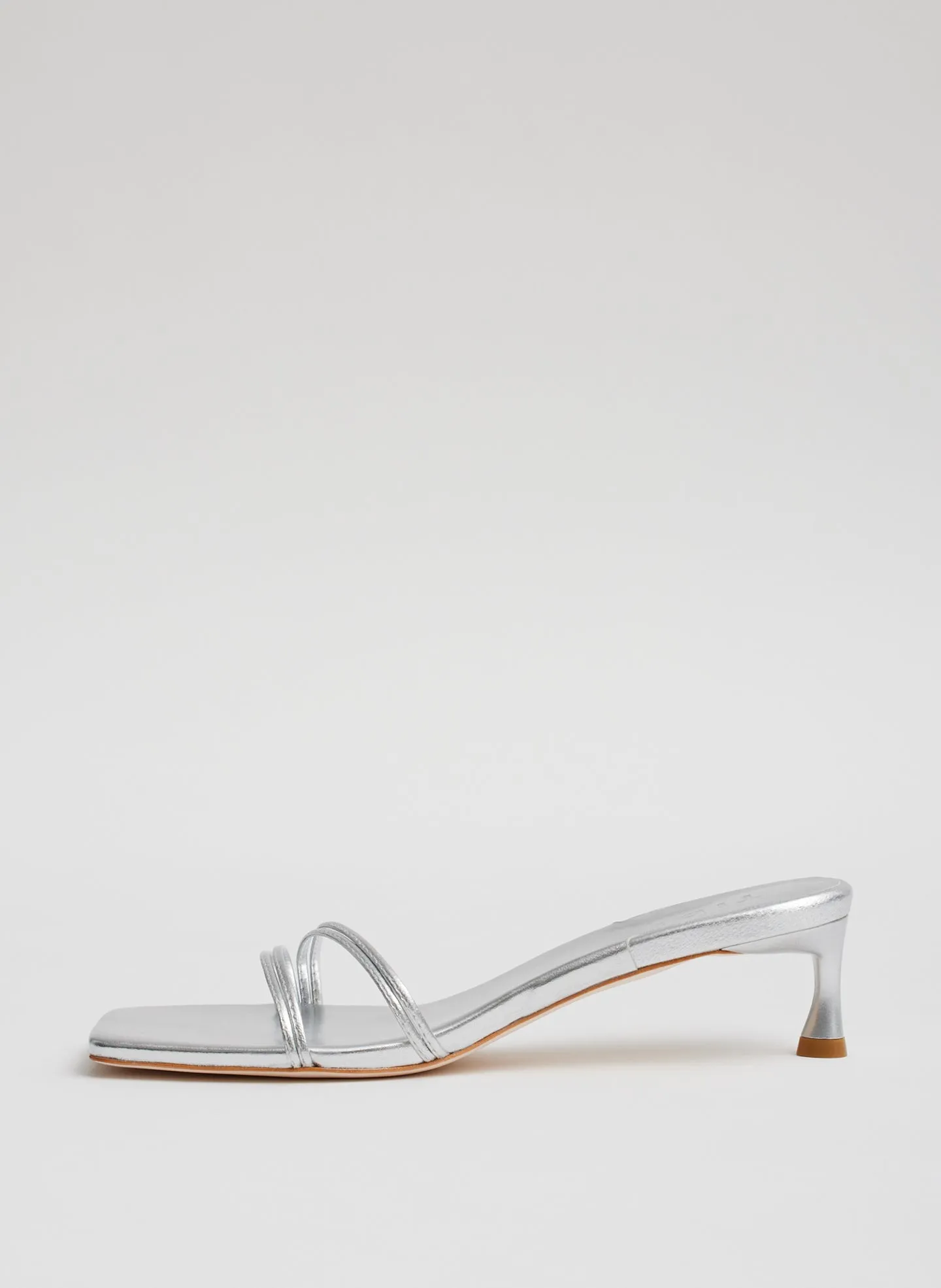 Metallic Nappa Jim Sandal
