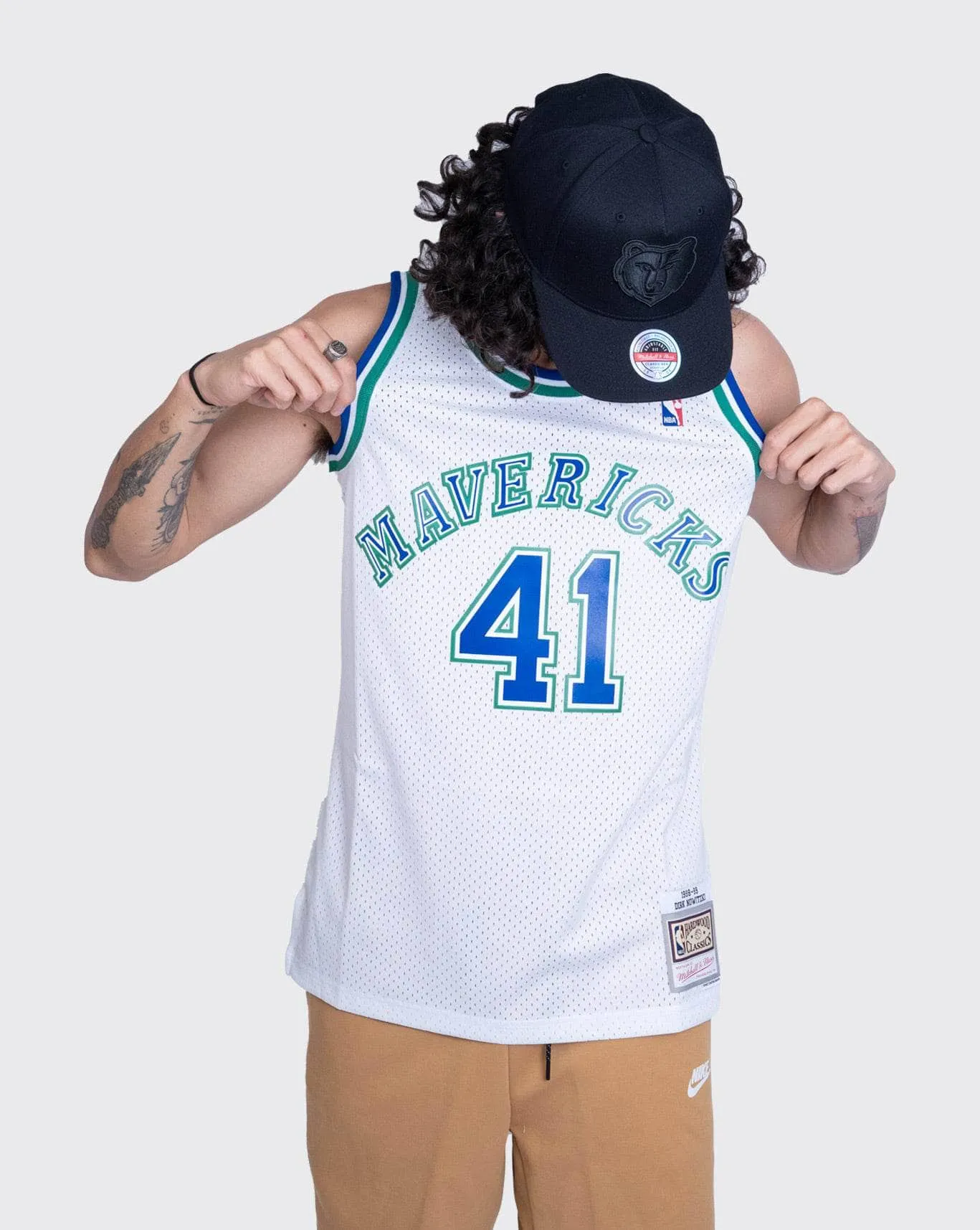 Mitchell & Ness Mavericks Dirk 98-99 Swing Jersey MNDM19210