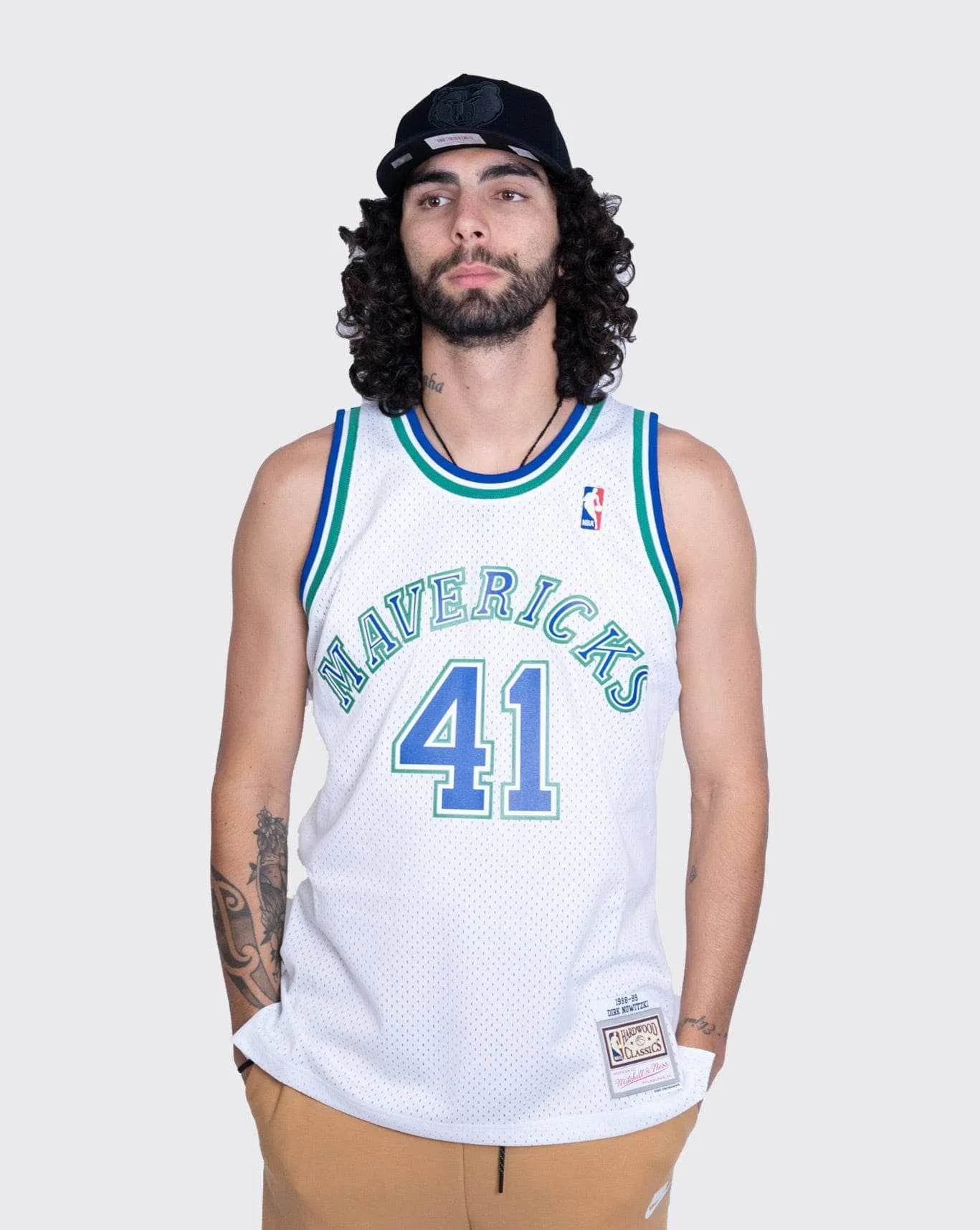 Mitchell & Ness Mavericks Dirk 98-99 Swing Jersey MNDM19210