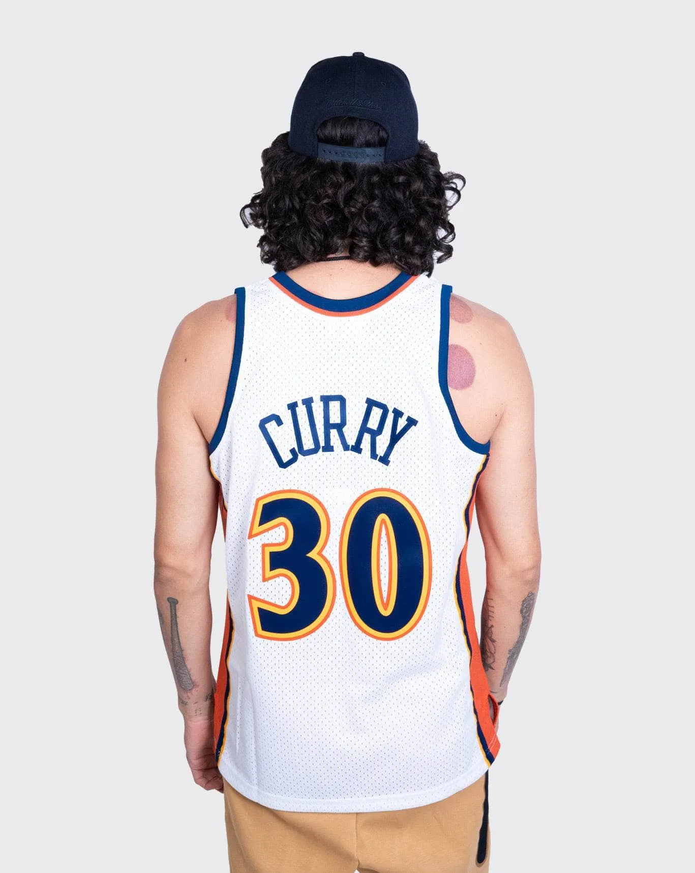 Mitchell & Ness Warriors Curry 09-10 Swing Jersey MNGW18169