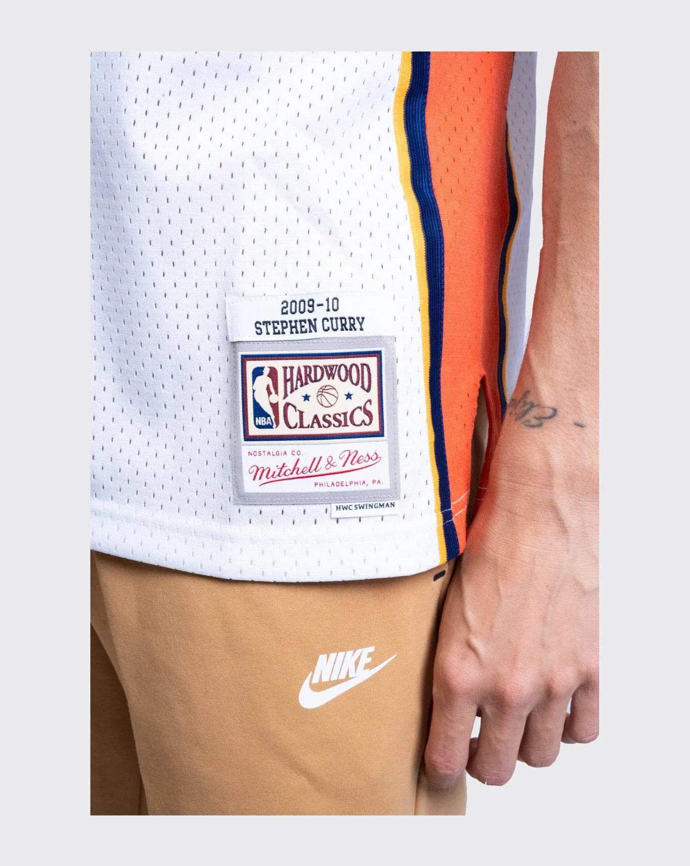 Mitchell & Ness Warriors Curry 09-10 Swing Jersey MNGW18169
