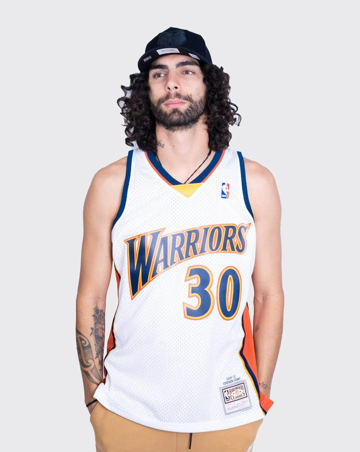Mitchell & Ness Warriors Curry 09-10 Swing Jersey MNGW18169