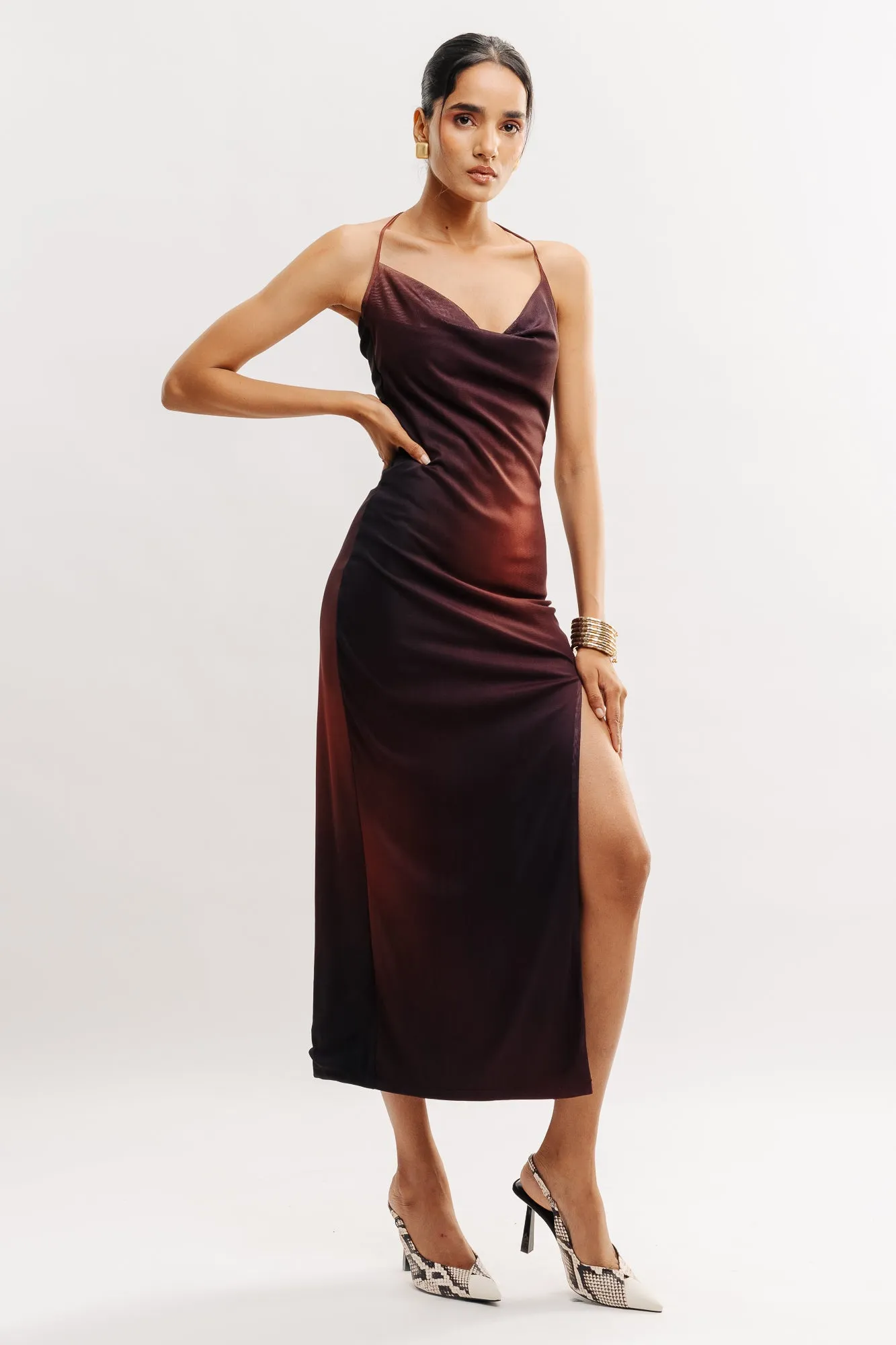 Moana Brown Dress