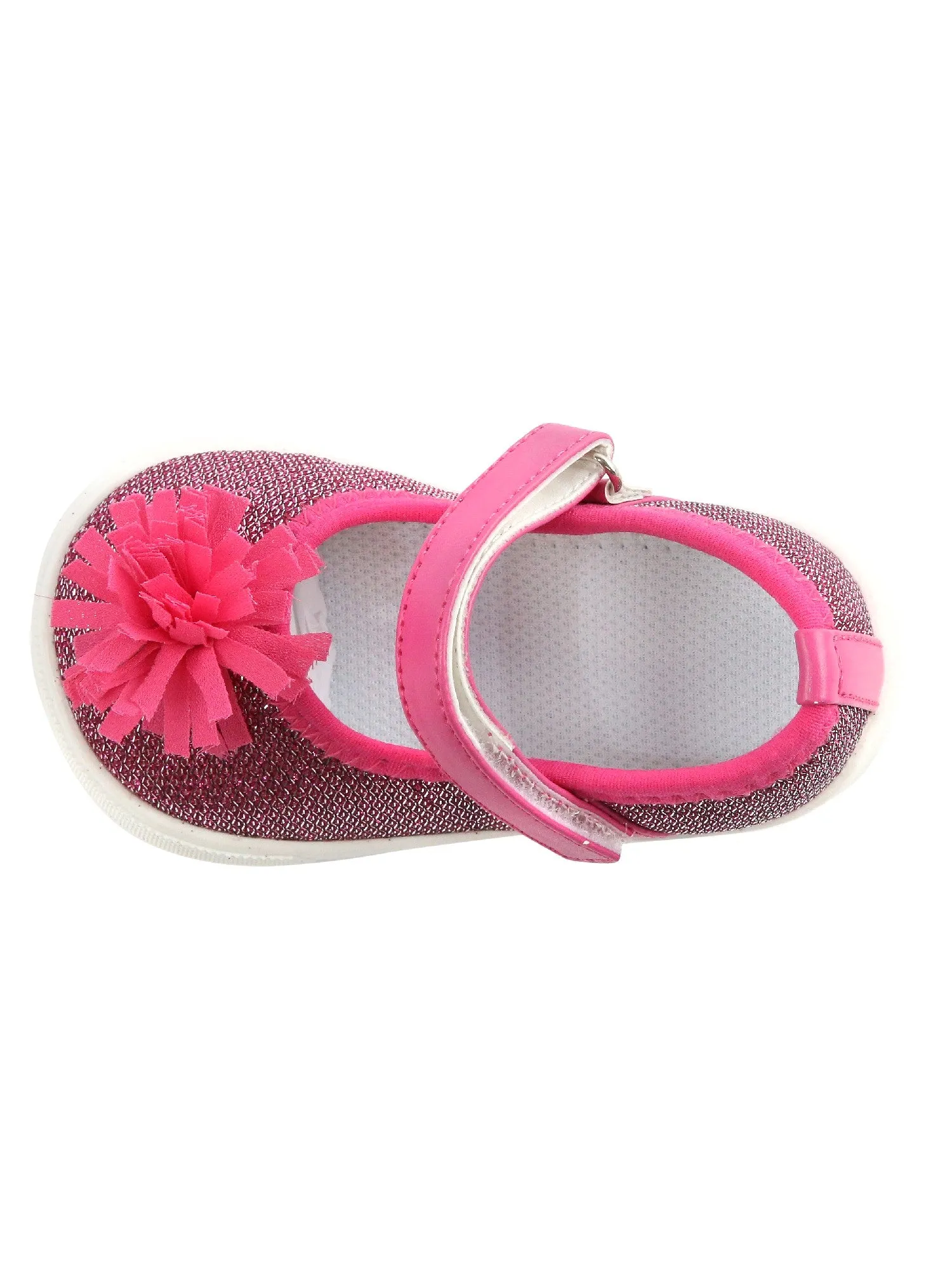 Mooshu Trainers Girls Hot Pink Freeman Squeaky Mary Jane Shoes 3 Baby-9 Toddler
