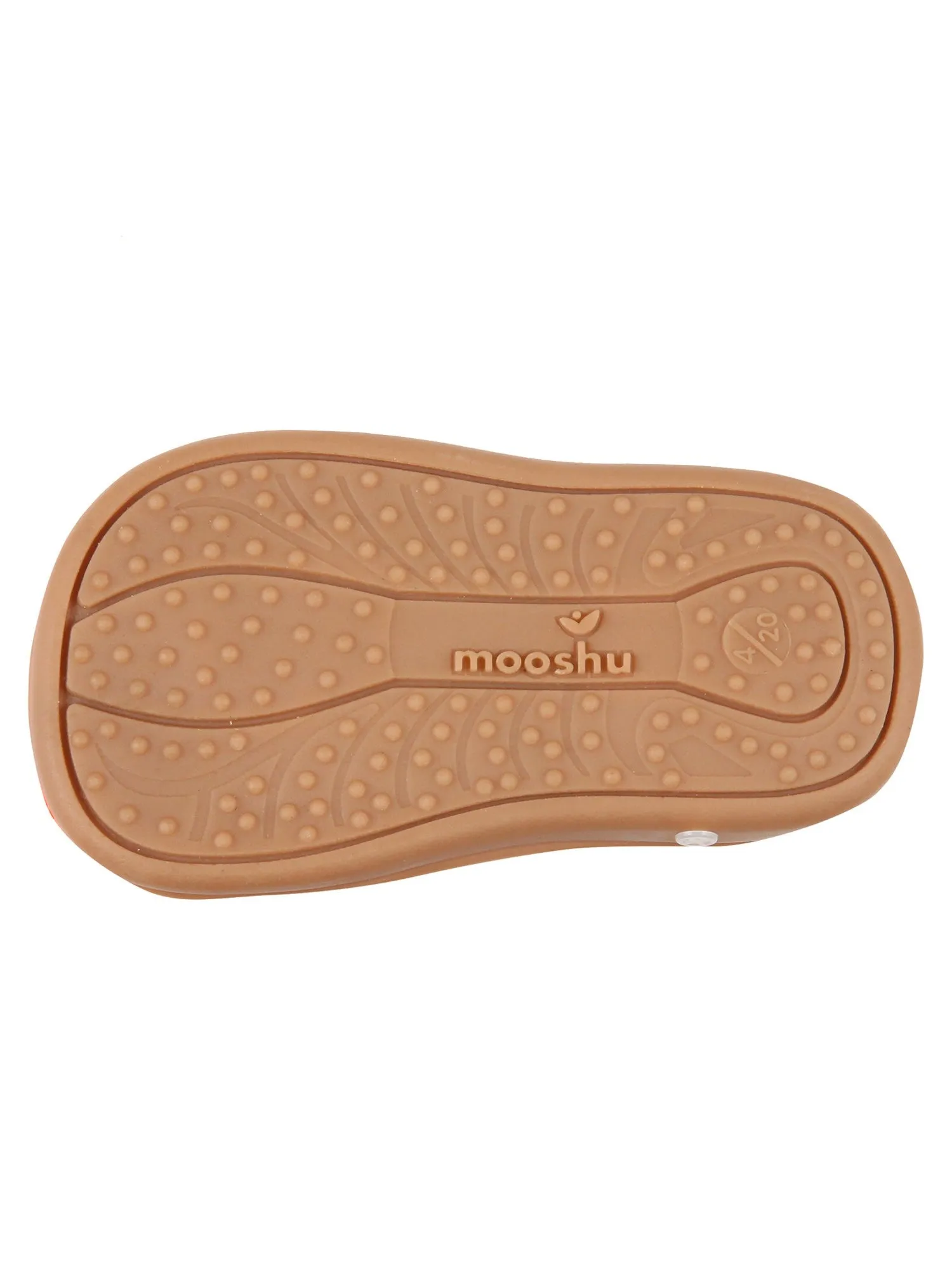 Mooshu Trainers Little Boy Tan Hook And Loop Squeaky Shoes 5-10