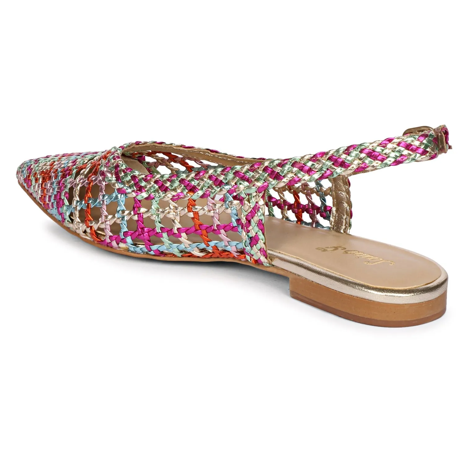 Multicolor Chayya - Flats