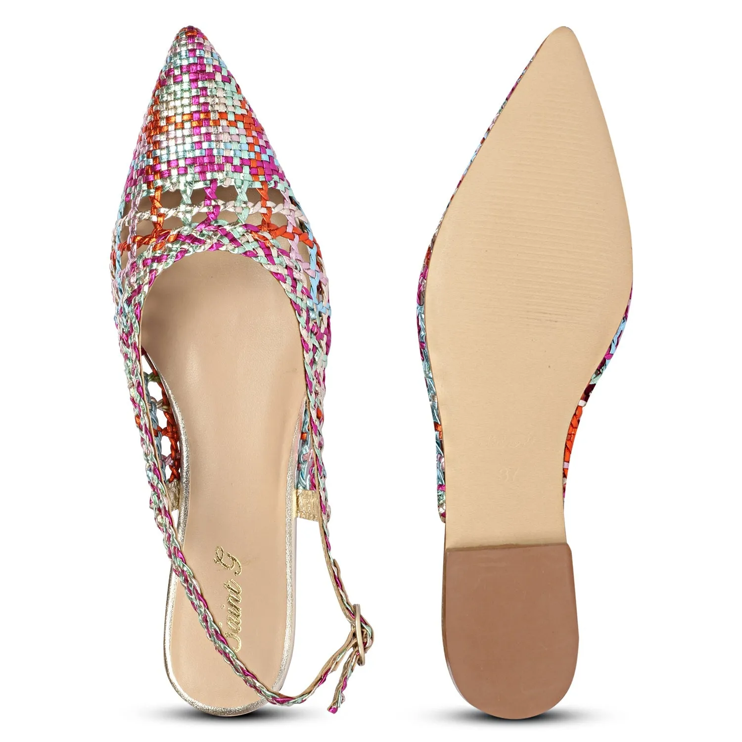 Multicolor Chayya - Flats