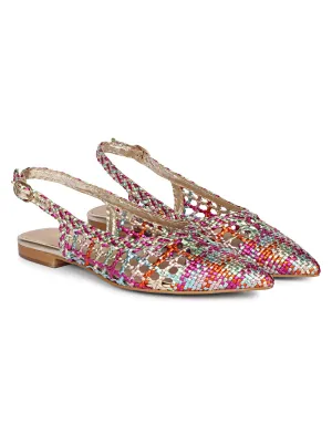 Multicolor Chayya - Flats