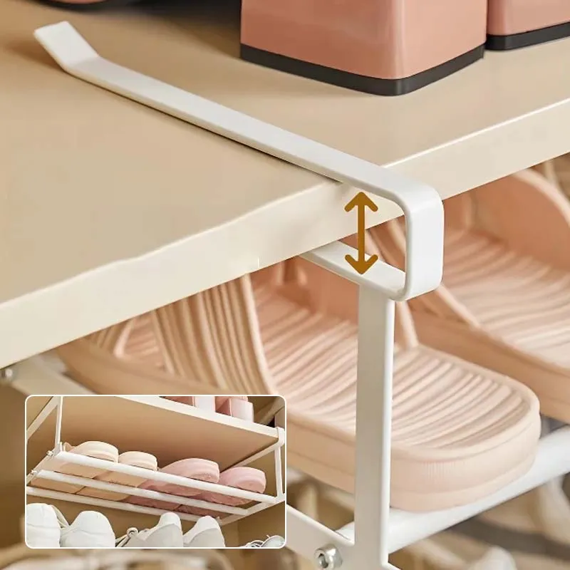 Multifunctional Clip-on Shoe Rack